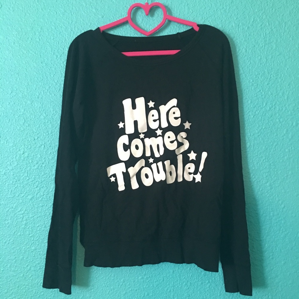 Audrey Kitching ‘Here Comes Trouble!’ Pullover
